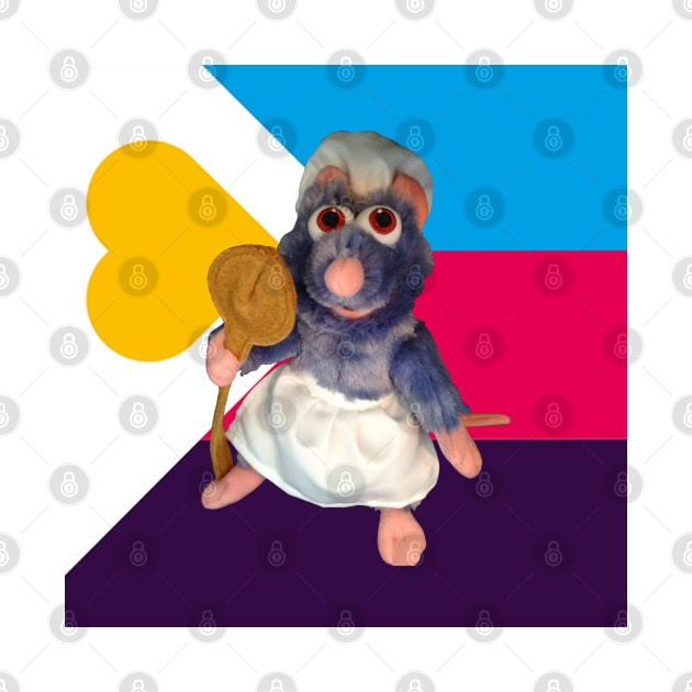 Ratatouille Polyamorous Rights (new flag) by casserolestan