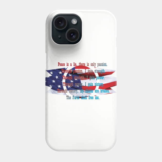 American Sith Code Phone Case by ShirtsFineEnoughForASith