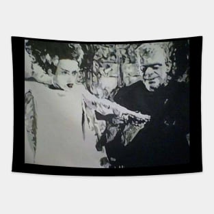 Bride of Frankenstein Tapestry