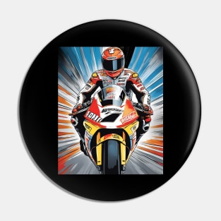 Race Bike Pin