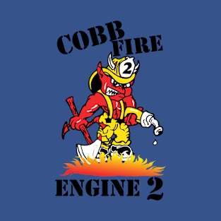 Cobb County Fire Engine 2 Devil T-Shirt