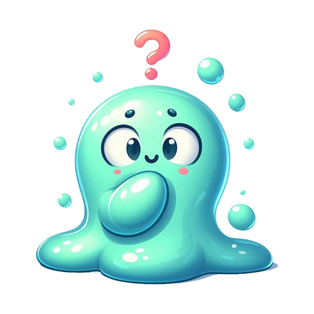 Cute Slime Blob by Dmytro