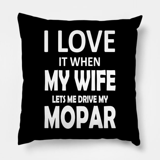 I love it when Pillow by MoparArtist 