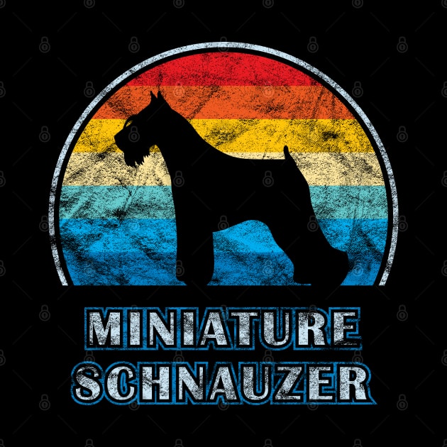 Miniature Schnauzer Vintage Design Dog by millersye