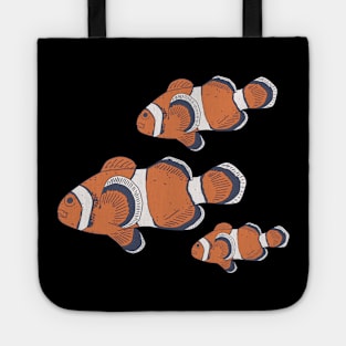 Clownfish - Underwater Creature - Clown Sea Animal Tote