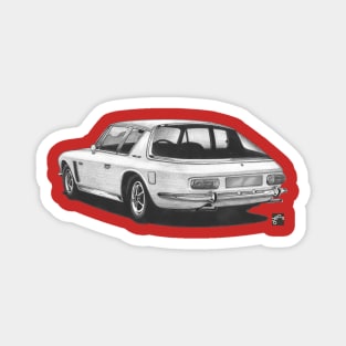 Geo3Doodles Jensen Interceptor Doodle Magnet