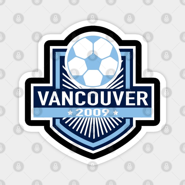 Vancouver Soccer Magnet by JayD World