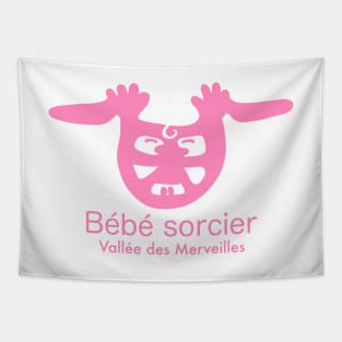 Bébé Sorcier - Vallée des Merveilles - rose Tapestry