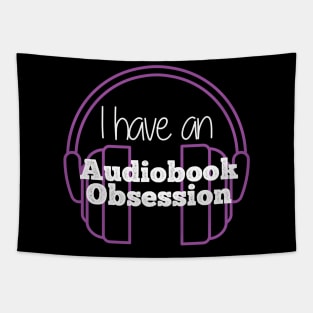 I have an Audiobook Obsession Tapestry