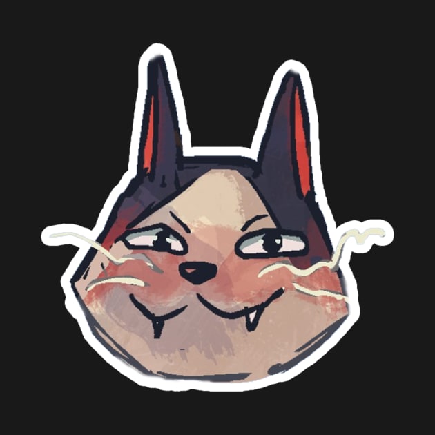 happy cat sticker (collection 5/8) by gristiannn