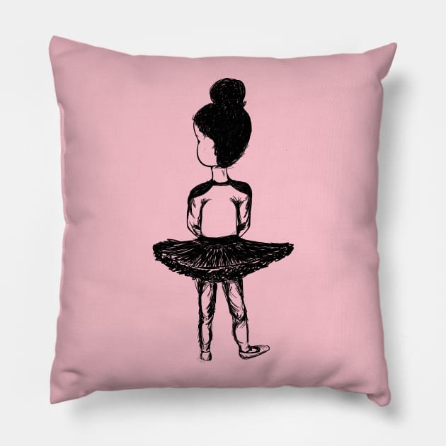 Tiny Tutu Pillow by Shirtacle