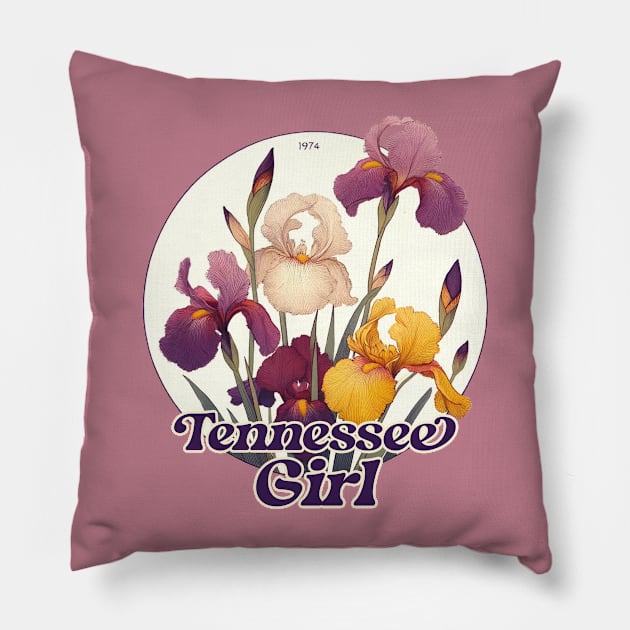 Tennessee Girl Pillow by bubbsnugg