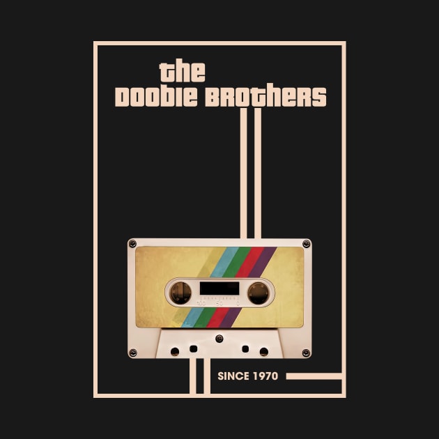 Doobie Brothers Music Retro Cassette Tape by Computer Science