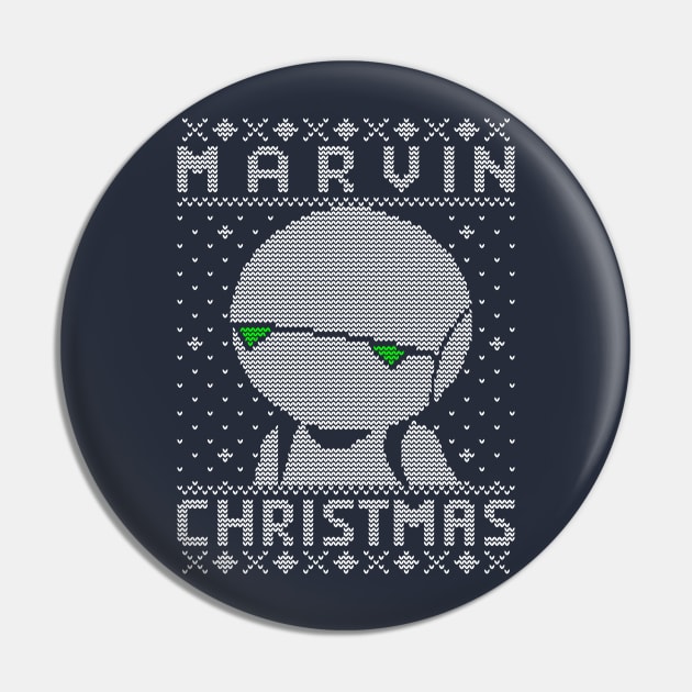 Marvin Christmas Pin by karlangas