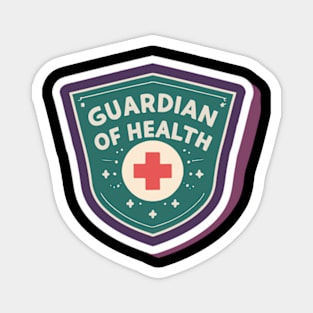 Guardian Of Health Shield Magnet