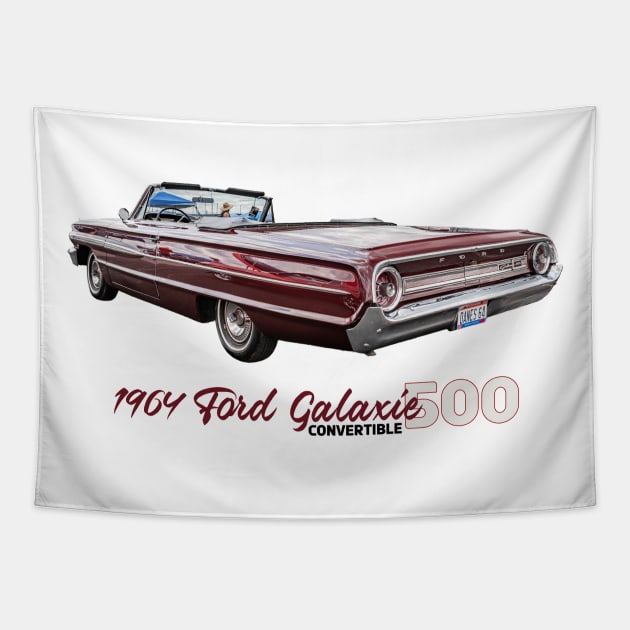 1964 Ford Galaxie 500 Convertible Tapestry by Gestalt Imagery