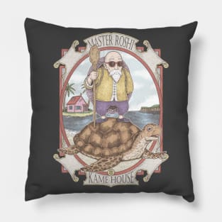 MASTER OF THE TURTLE HOUSE Pillow