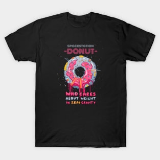 Donut Stress Combed Cotton Women Yoga T-shirt