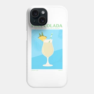 Pina Colada Cocktail Phone Case