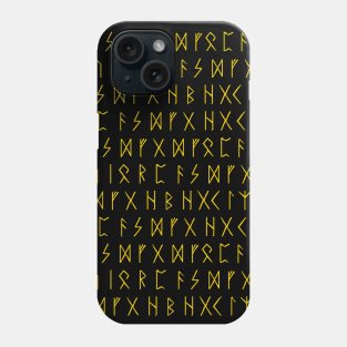 Futhark Runes Phone Case