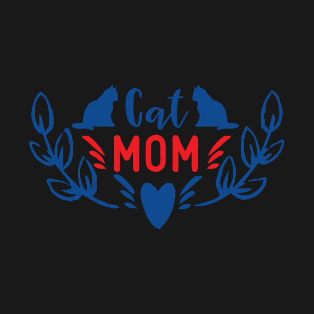 Cat Mom by Shop Ovov