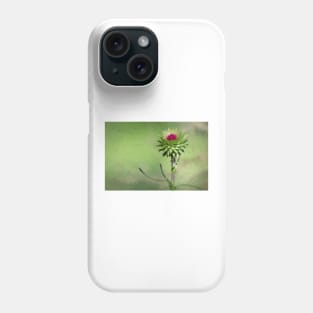 Wildflower Thistle New Beginnings Phone Case