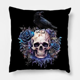 Raven Will Bring Death Pillow