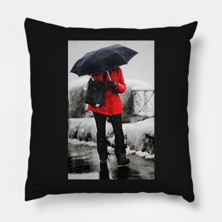 The Red Coat Pillow