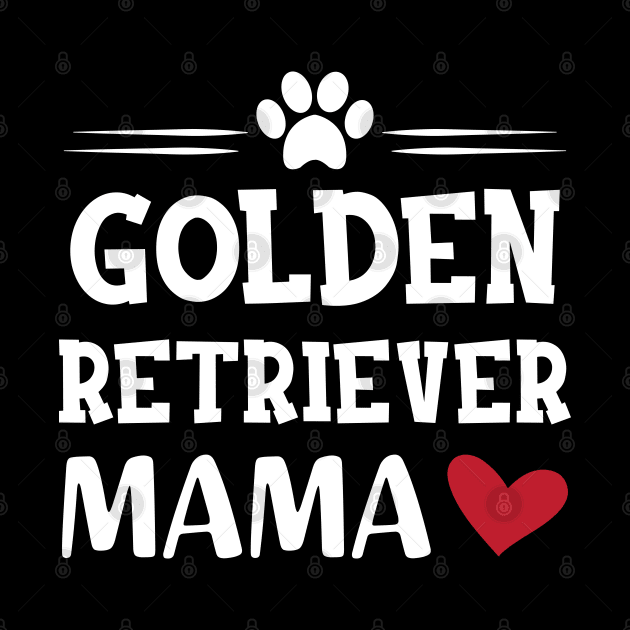 Golden Retriever Mama by KC Happy Shop