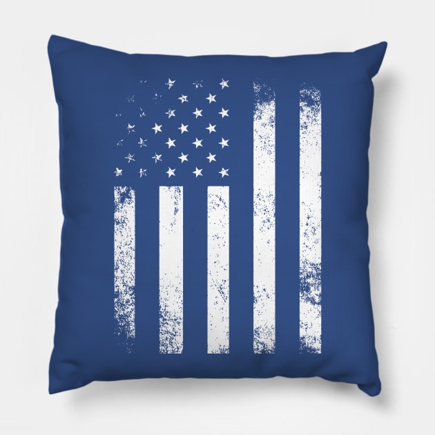 USA Flag Pillow by Etopix