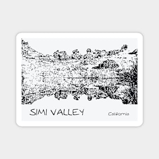 Simi Valley California Magnet