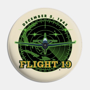 Flight 19 Pin