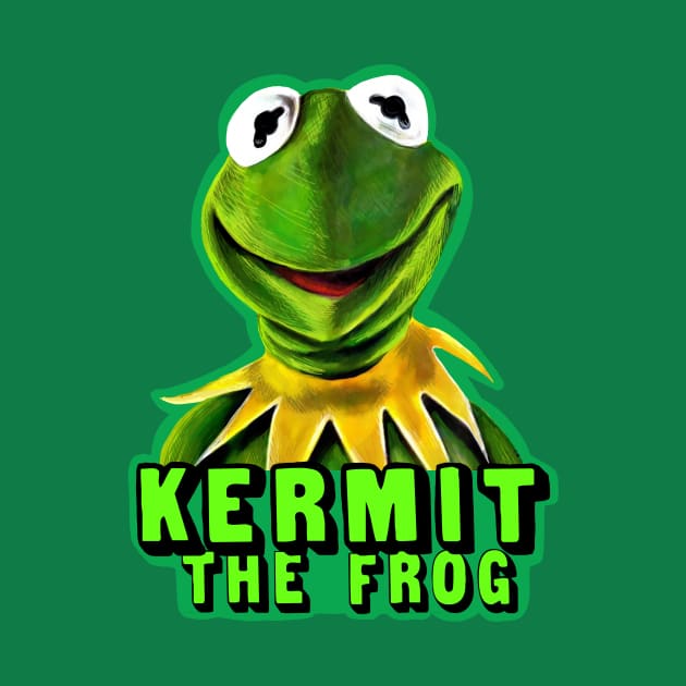 Fan Art- Kermit Illustration by CatsandBats