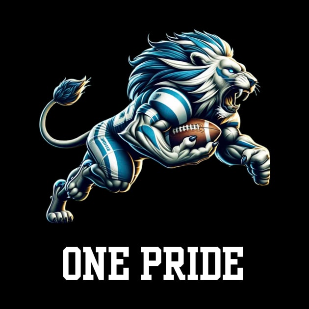 Lion's One Pride T Shirt by Turbo Grafx 16