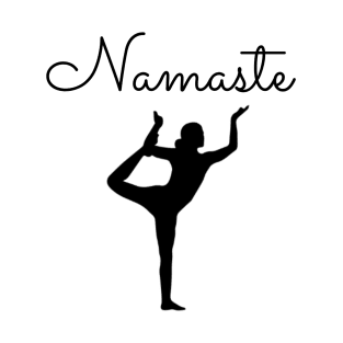 Namaste Yoga Pose T-Shirt