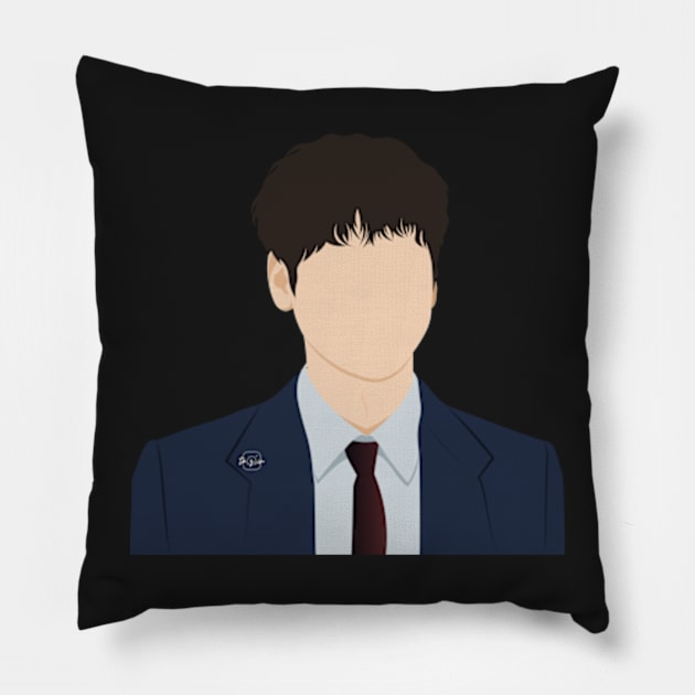 Ghost Doctor Kim Bum Pillow by ayshatazin