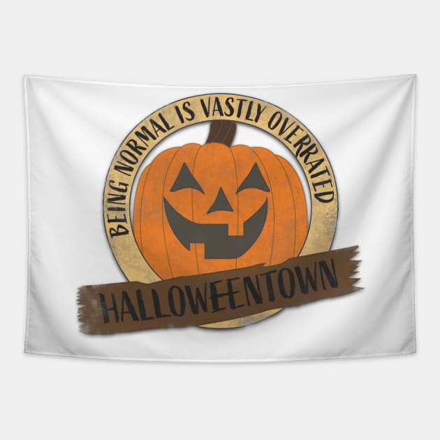 Halloweentown Tapestry by riddiols