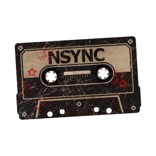 cassette tape retro, vintage, NSYNC T-Shirt