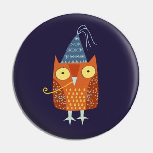 Party Owl Pin