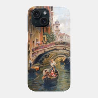 Venice Italy Poster Art Phone Case