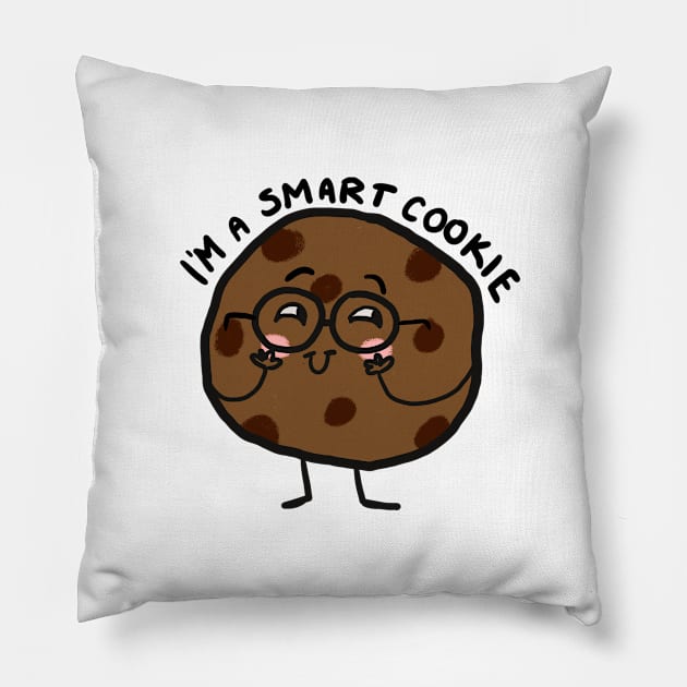 smart cookie Pillow by bethepiano