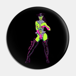 Kinky Spacebabe Pin