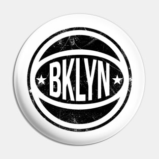 Brooklyn Retro Ball - White Pin