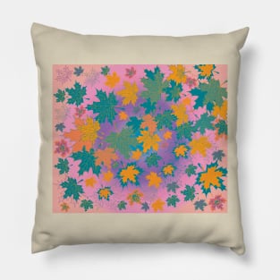 Autumn Maple leaf drop Nature Beauty Pillow