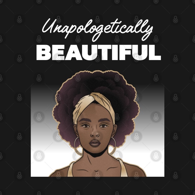 Unapologetically Beautiful Black Woman by Eva Wolf