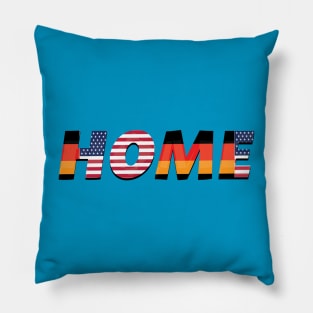 German-American Home Design Pillow