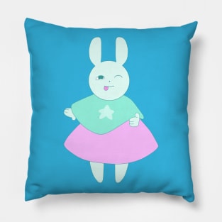 Birthday Bunny Pillow