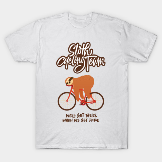 sloth cycling team bike jersey
