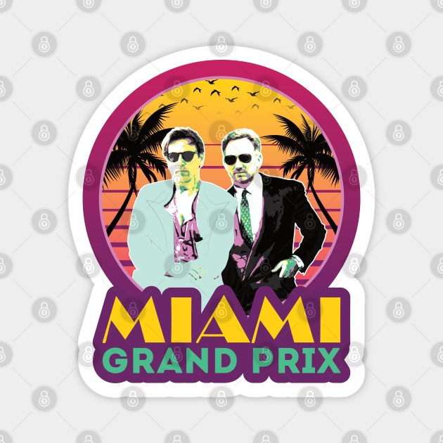 Miami Grand Prix Magnet by Worldengine