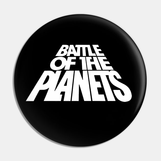 Battle of the Planets Logo Pin by RetroZest